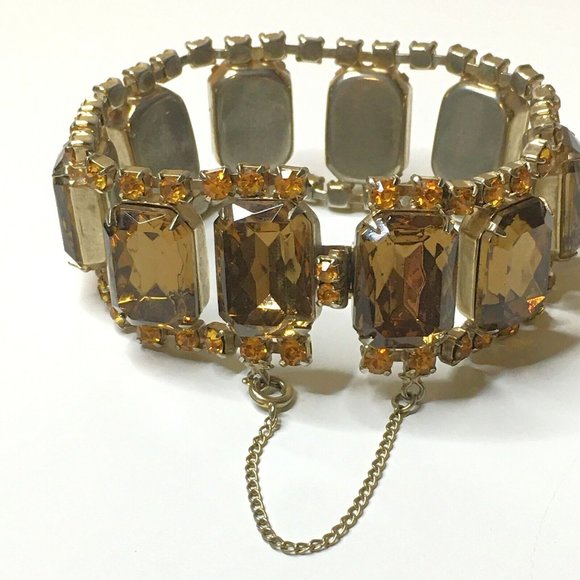 "ORIGINAL BY ROBERT" VINTAGE Hollywood Necklace and Bracelet Set - Picture 6 of 12